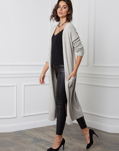 Gilet en Cachemire mélangé Balle beige