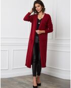 Gilet en Cachemire mélangé Balle rouge