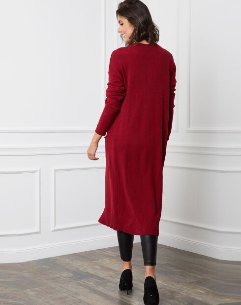 Gilet en Cachemire mélangé Balle rouge