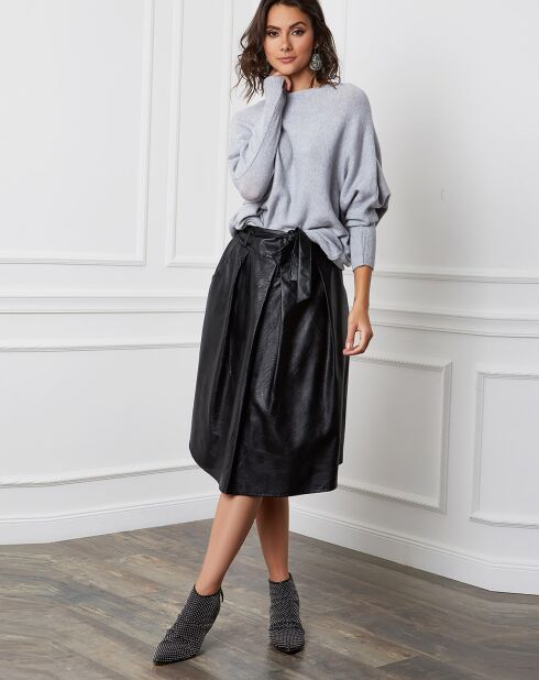Pull en Cachemire mélangé Dragor gris clair