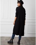 Gilet en Cachemire mélangé Balle noir