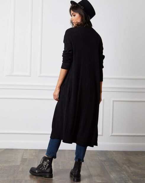 Gilet en Cachemire mélangé Balle noir