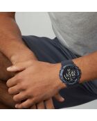 Montre Homme Collection en Résine gris foncé