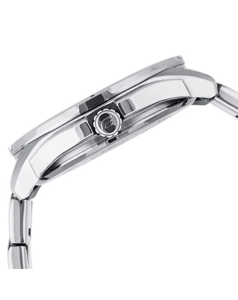 Montre Homme Edifice en Acier inoxydable argentée