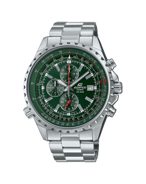 Montre Homme Edifice en Acier inoxydable argentée