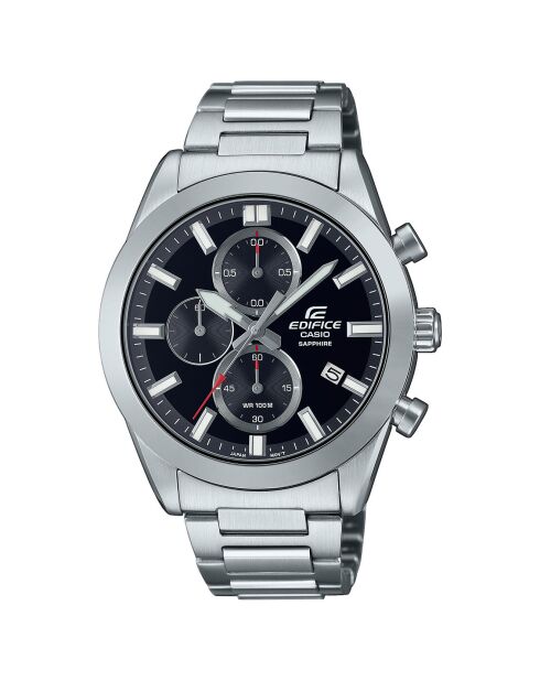 Montre Homme Edifice en Acier inoxydable argentée