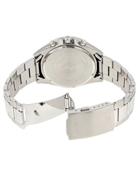 Montre Homme Edifice en Acier inoxydable argentée