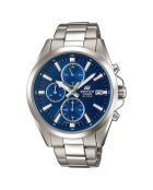 Montre Homme Edifice en Acier inoxydable argentée
