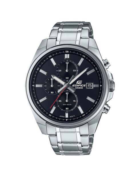 Montre Homme Edifice en Acier inoxydable argentée