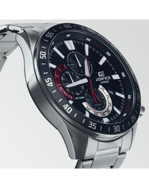 Montre Homme Edifice en Acier inoxydable argentée