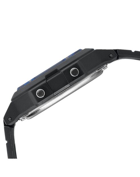 Montre Homme Collection en Résine noire