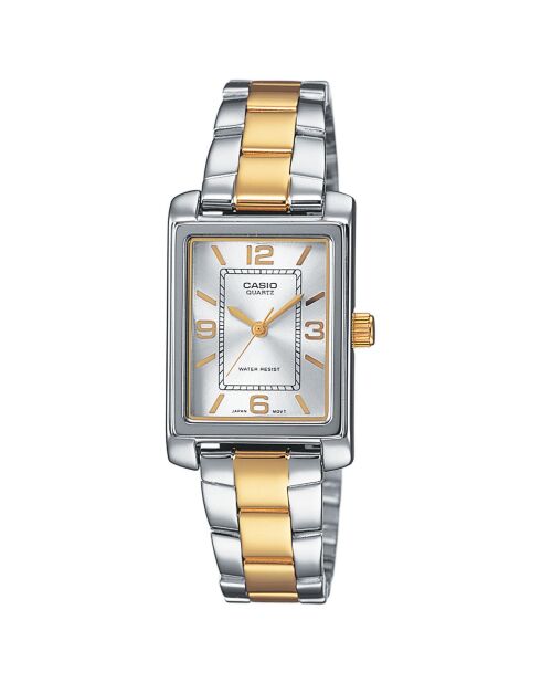Montre Femme Collection en Acier inoxydable argenté/doré