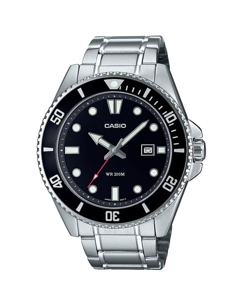 Montre Homme Collection en Acier inoxydable argentée