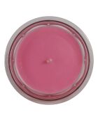 Bougie gourmande macaron framboise - 1 mèche 45h