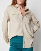 Chemise Qamp beige