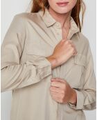 Chemise Qamp beige