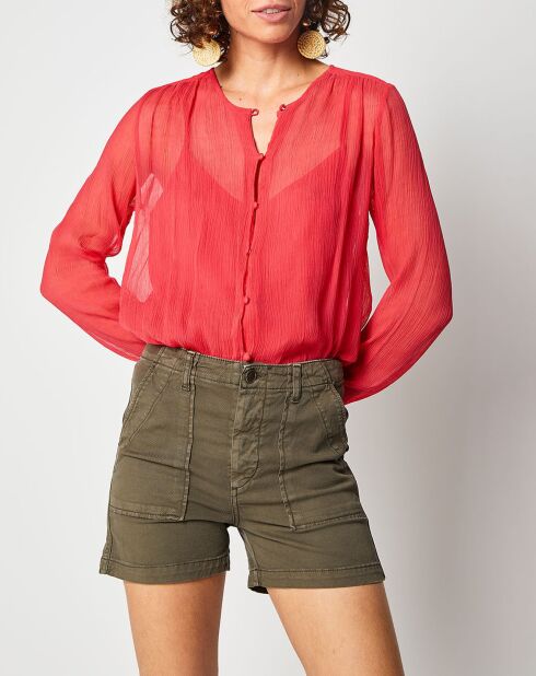 Blouse Qartil rouge