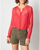 Blouse Qartil rouge