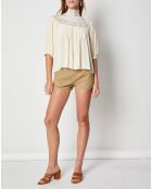 Short Qi beige