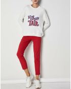 Pantalon Qipo rouge