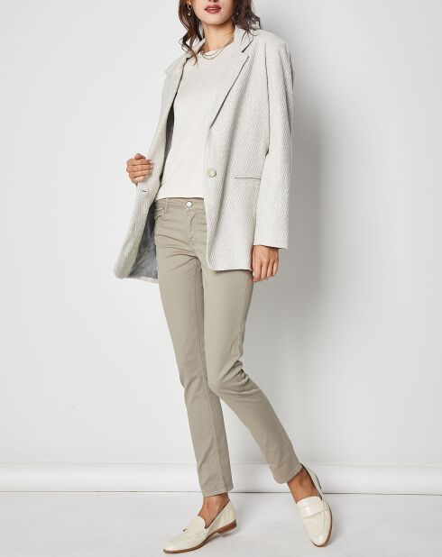 Veste Suede perle