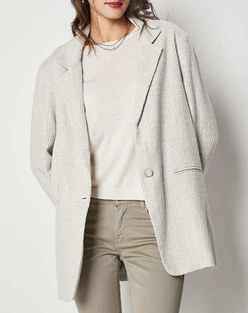 Veste Suede perle