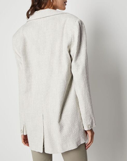Veste Suede perle