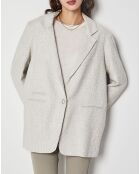 Veste Suede perle