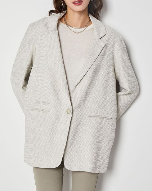 Veste Suede perle