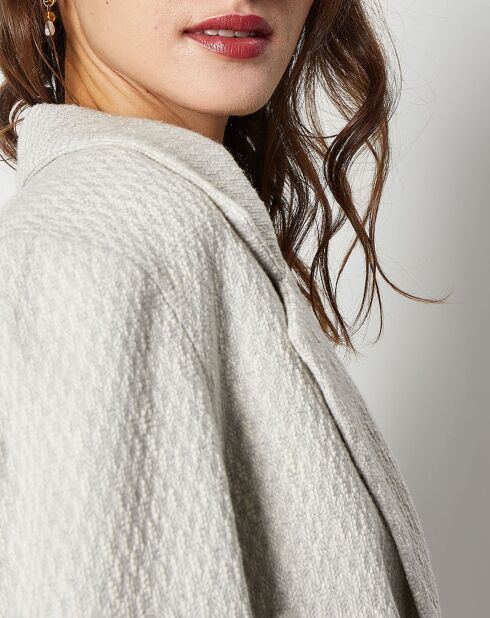 Veste Suede perle