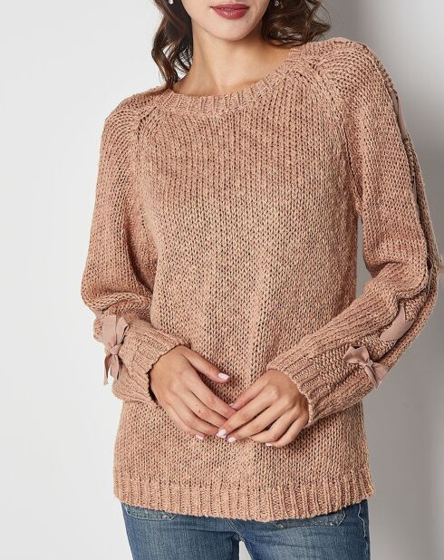 Pull en Coton & Lin Sybille nude