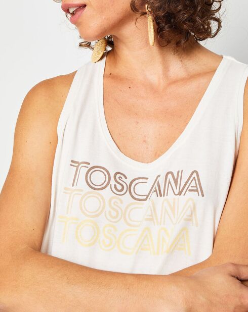 Witte tanktop Verati