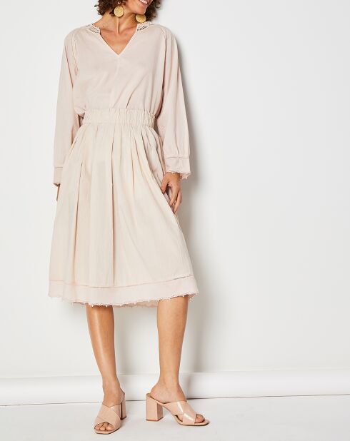 Blouse Vienne rose poudre