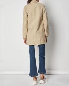 Manteau en Toile de coton Vignola beige