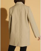 Manteau en Toile de coton Vignola beige