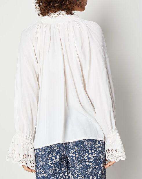 Blouse Vilma blanche