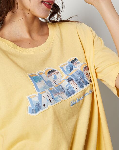 T-Shirt Bio jaune