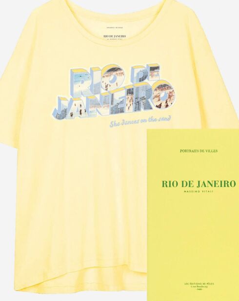 T-Shirt Bio jaune