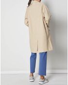 Manteau en Coton & Lin Bruegel beige