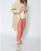 Manteau en Coton & Lin Bruegel beige