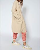 Manteau en Coton & Lin Bruegel beige