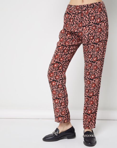 Pantalon Abzac rose