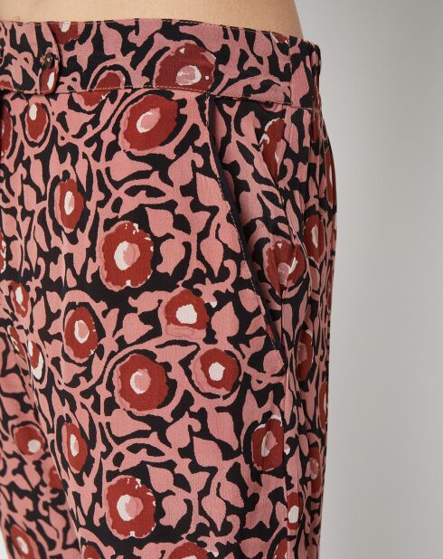 Pantalon Abzac rose