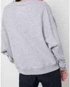 Sweat Darojane gris chine/ecru