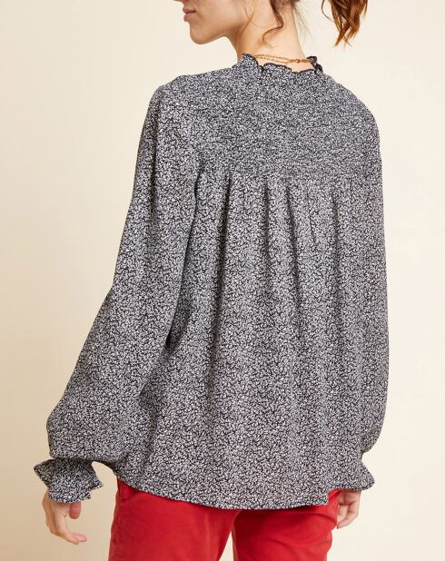 Blouse Marine noire