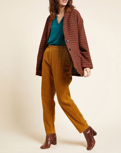 Veste Muguette caramel