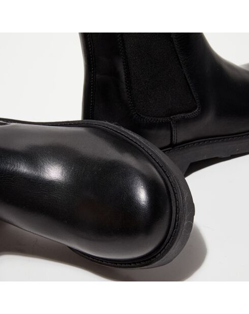 Chelsea Boots en Cuir Rubieto noires