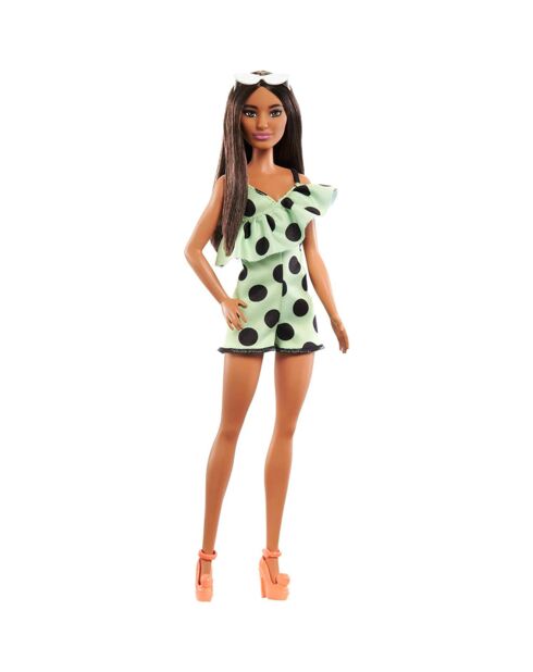 Barbie Fashionistas ensemble vert à pois - 3 ans et +