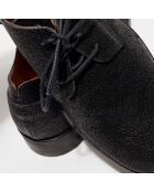 Derbies en Cuir Gummo noires