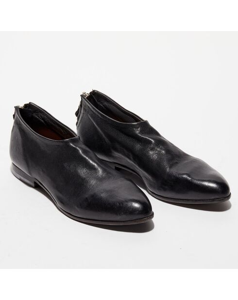 Low boots en Cuir noires
